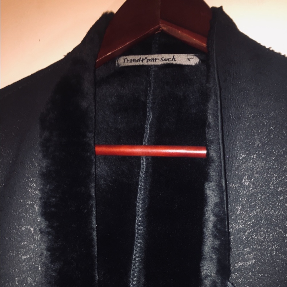 Transit Leather Shearling Jacket - image 7